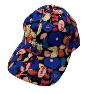 NWOT Herschel Sylas Cap Painterly Floral Print